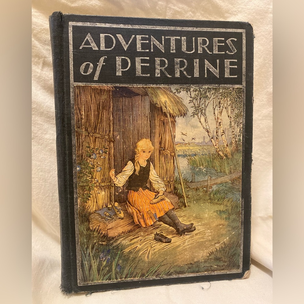 Rare Vintage 1932 Adventures of Perrine Illustrated Book